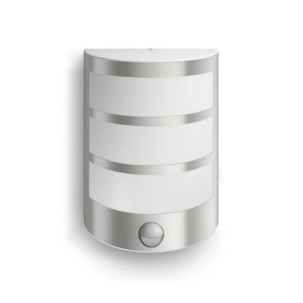 Philips - LED Utomhus vägglampa med sensor PYTHON LED/3,8W/230V IP44