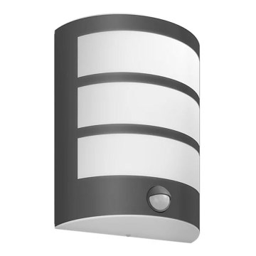 Philips - LED Utomhus vägglampa med sensor PYTHON LED/3,8W/230V IP44