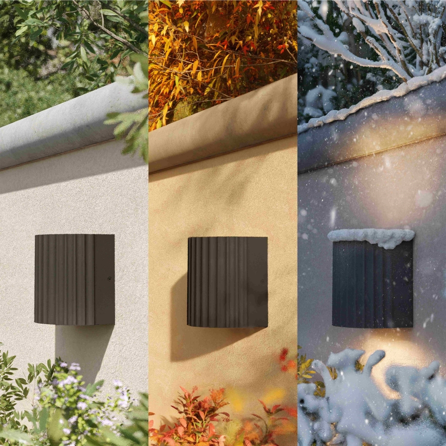 Philips - LED utomhusväggarmatur ZYRA LED/4,3W/230V 2700K IP44