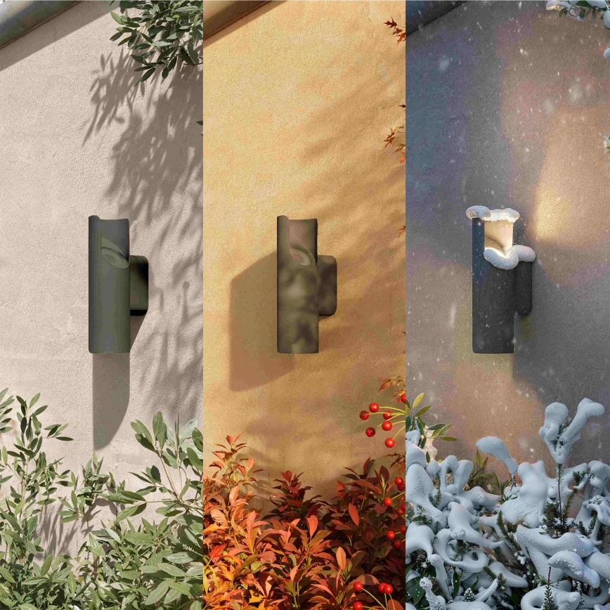 Philips - LED utomhusvägglampa FIRA LED/4,3W/230V 2700K IP44