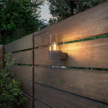 Philips - LED-utomhusvägglampa NAYL 1xE27/4W/230V 2700K IP44