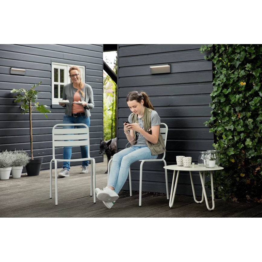 Philips - LED vägglampa för utomhusbruk BUSTAN LED/3,8W/230V 2700K IP44