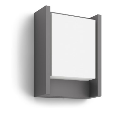 Philips - LED vägglampa för utomhusbruk LED/6W/230V 2700K IP44