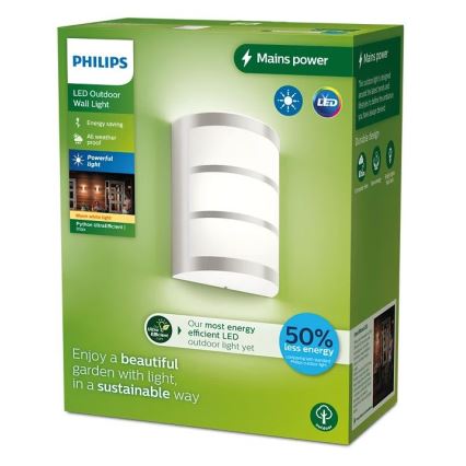 Philips - LED vägglampa för utomhusbruk PYTHON LED/3,8W/230V IP44