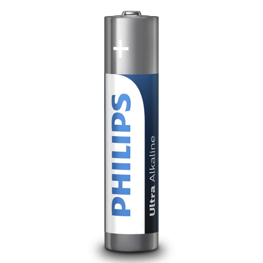Philips LR03E4B/10 - 4 st Alkalinebatteri AAA ULTRA ALKALINE 1,5V 1250mAh