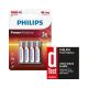 Philips LR03P4B/10 - 4st Alkaliska batterier AAA POWER ALKALINE 1,5V