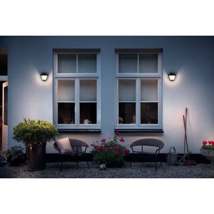 Philips Massive  - Utomhus väggbelysning 1xE27/42W/230V IP44