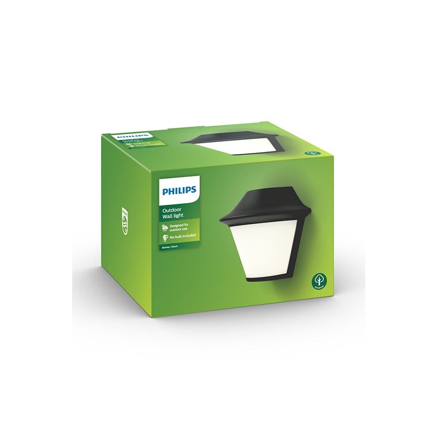Philips Massive  - Utomhus väggbelysning 1xE27/42W/230V IP44