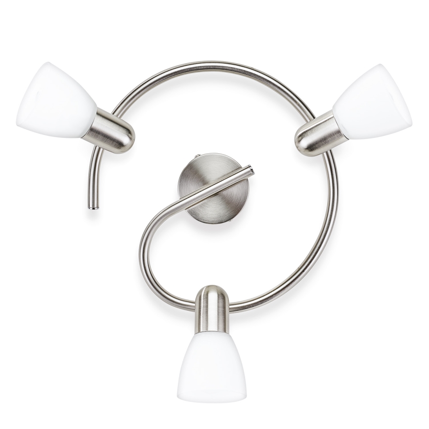 Philips Massive - Spotbelysning 3xE14/40W matt krom