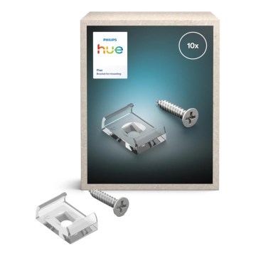 Philips - Monteringsfäste för LED-remsa FLUX 10 st