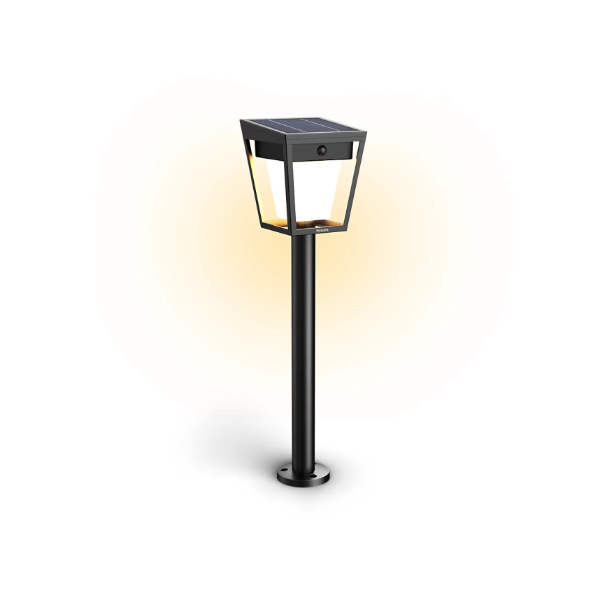 Philips - LED Solarlampa med rörelsesensor och skymningssensor NISSA LED/1,8W/3,7V 2600 mAh 3000K IP44