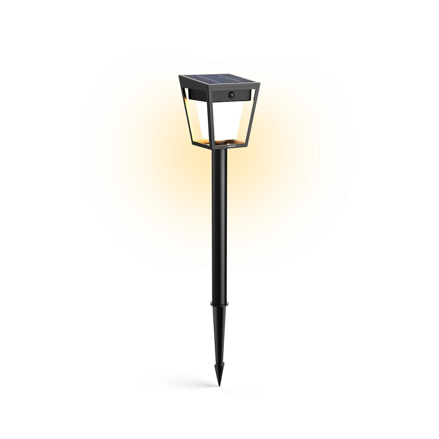 Philips - LED Solarlampa med rörelsesensor och skymningssensor NISSA LED/1,8W/3,7V 2600 mAh 3000K IP44