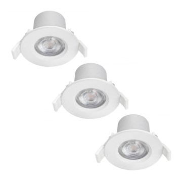 Philips - PAKET 3x LED Dimbar Badrumsbelysning LED/5W/230V 2,700K IP65