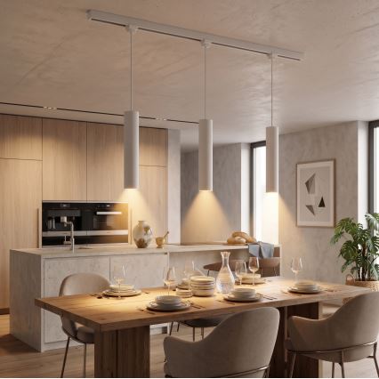 Philips - pendellampa med vajer för EASYLINK skensystem 3x GU10/7W/230V 1 m vit