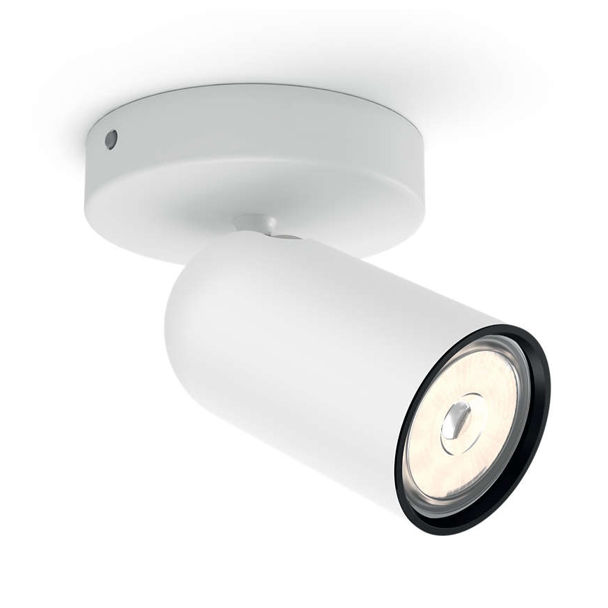 Philips - LED RGBW Dimbar spotlight PONGEE 1xGU10/4,8W/230V 3000K vit + fjärrkontroll