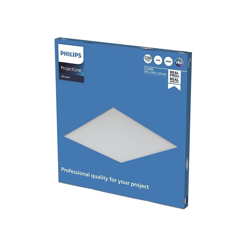 Philips - LED-panel för undertak PROJECTLINE LED/36W/230V 59,5x59,5 cm