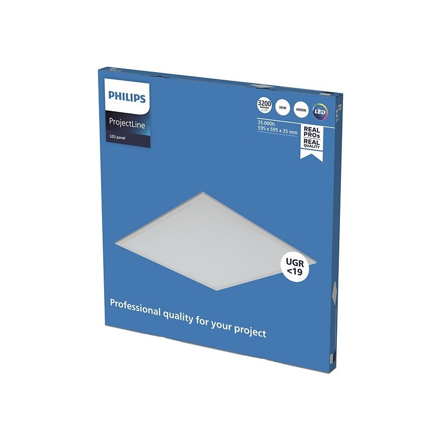 Philips - LED-panel för undertak PROJECTLINE LED/36W/230V 59,5x59,5 cm