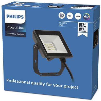 Philips - LED Utomhusstrålkastare PROJECTLINE LED/10W/230V IP65 3000K