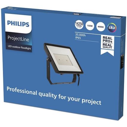 Philips - LED Utomhusstrålkastare PROJECTLINE LED/150W/230V IP65 4000K