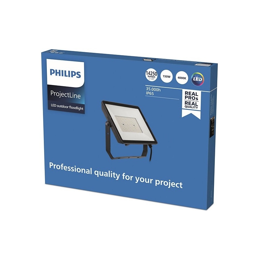 Philips - LED Utomhusstrålkastare PROJECTLINE LED/150W/230V IP65 4000K