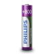 Philips R03B2A80/10 - 2st Laddningsbara Batterier AAA MULTILIFE NiMH/1,2V/800 mAh