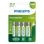 Philips R6B4B260/10 - 4 st uppladdningsbara AA-batterier NiMH/1,2V/2600 mAh