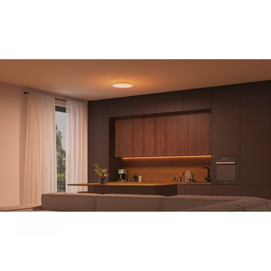 Philips - RGBW Dimbar taklampa Hue DATURA LED/48W/230V 2000-6500K