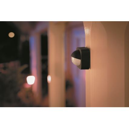 Philips - Hue FLUX LED RGBW dimbar utomhusremsa 5 m LED/30 W/230 V 2200–6500 K IP67 + rörelsesensor