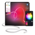 Philips - RGBW-dimmbar LED-remsa Hue FLUX 10m LED/60W/230V 2200-6500K