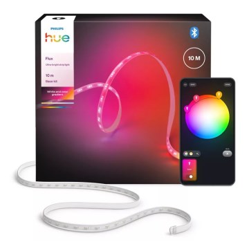 Philips - RGBW-dimmbar LED-remsa Hue FLUX 10m LED/60W/230V 2200-6500K