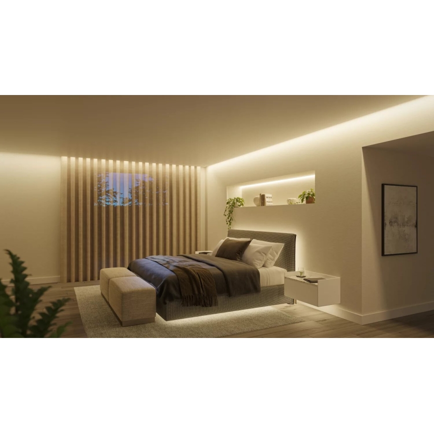 Philips – dimbar RGBW LED-remsa Hue WHITE AND COLOR AMBIANCE, 5 m, 20 W/230 V, 2000–6500 K
