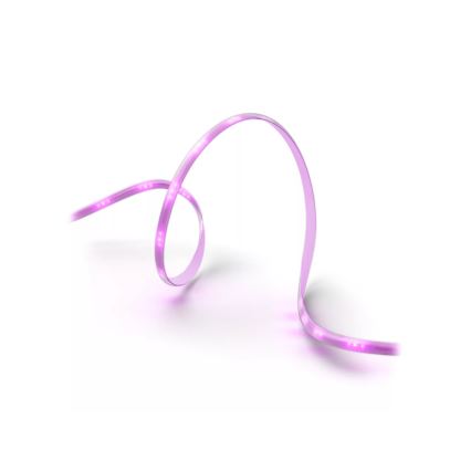 Philips – dimbar RGBW LED-remsa Hue WHITE AND COLOR AMBIANCE, 5 m, 20 W/230 V, 2000–6500 K