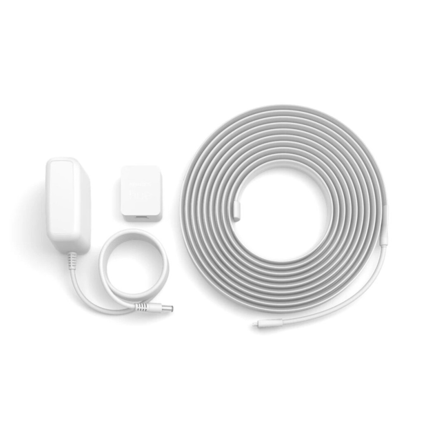 Philips – dimbar RGBW LED-remsa Hue WHITE AND COLOR AMBIANCE, 5 m, 20 W/230 V, 2000–6500 K