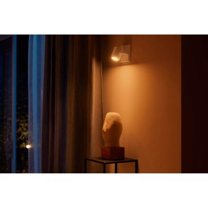 Philips - RGBW LED ljusreglerad spotlight Hue ARGENTA 1xGU10/4,2W/230V 2000-6500K