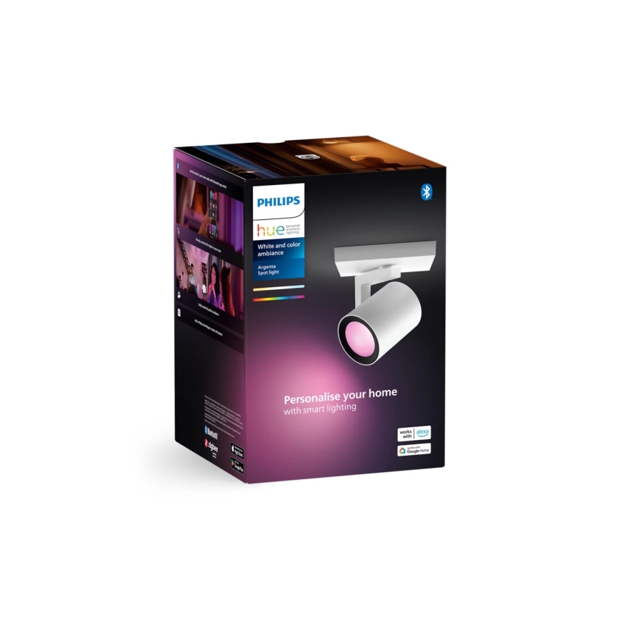 Philips - RGBW LED ljusreglerad spotlight Hue ARGENTA 1xGU10/4,2W/230V 2000-6500K