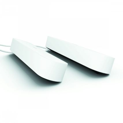 Philips - SET 2x LED RGB Dimbara bordslampor Hue PLAY LED/6W/230V vit