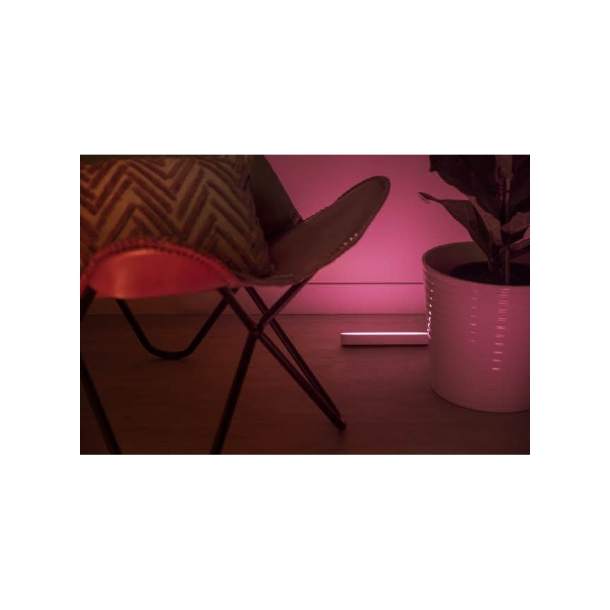 Philips - SET 2x LED RGB Dimbara bordslampor Hue PLAY LED/6W/230V vit