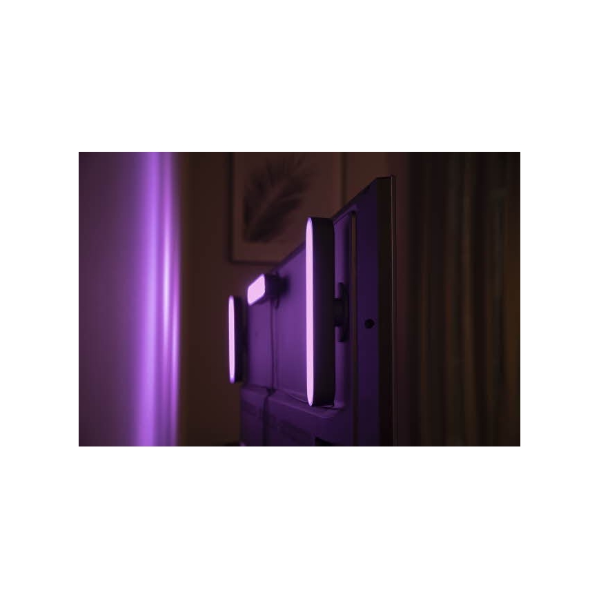 Philips - SET 2x LED RGB Dimbar Skrivbordslampa Hue PLAY  Vit WACA 6W/230V