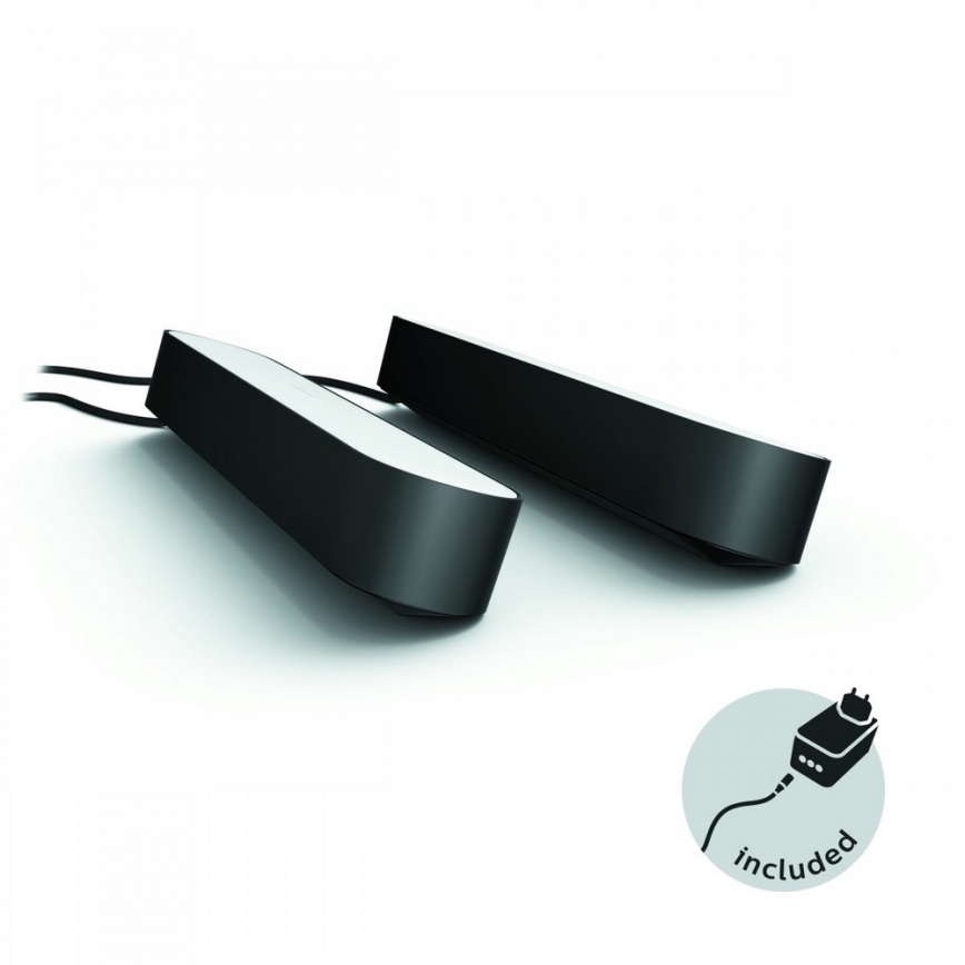 Philips - SET 2x LED RGB Dimbar Skrivbordslampa Hue PLAY  Vit WACA 6W/230V