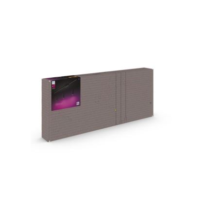 Philips - SET 3x LED RGBW Dimbar taklampa för skensystem Hue PERIFO LED/15,6W/230V 2000-6500K