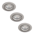 Philips - SET 3x LED Dimbar infälld belysning DIVE LED/5W/230V 2700K