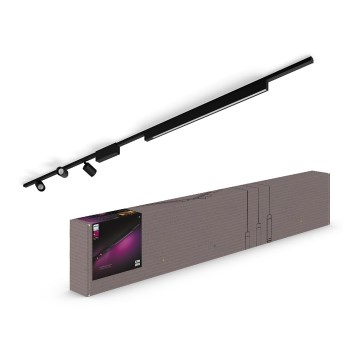 Philips - SET 4x LED RGB Dimbart belysningsarmatur för Hue-skena PERIFO LED RGB/44,6W/230V 2000-6500K