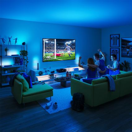 Philips - 2-pack LED RGBIC dimbara armaturer SMART GRADIENT LED/8W/230V 2700-6500K Wi-Fi