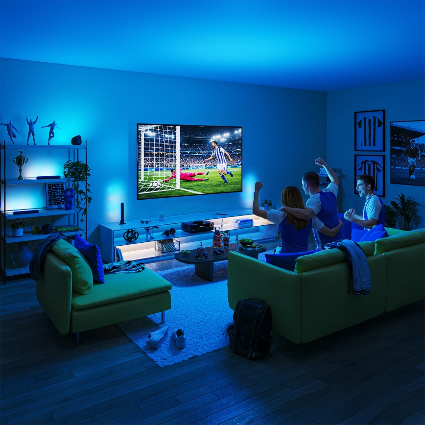 Philips - 2-pack LED RGBIC dimbara armaturer SMART GRADIENT LED/8W/230V 2700-6500K Wi-Fi