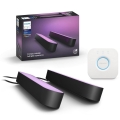 Philips - Set med 2 dimbara RGB-LED-bordslampor Hue PLAY WACA LED/6W/230V 2000-6500K + Hue bridge