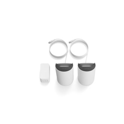 Philips - Set med 2 RGBW-LED-dimbara projektionslampor Hue PLAY Wall Washer LED/20W/230V 2000–6500K vit