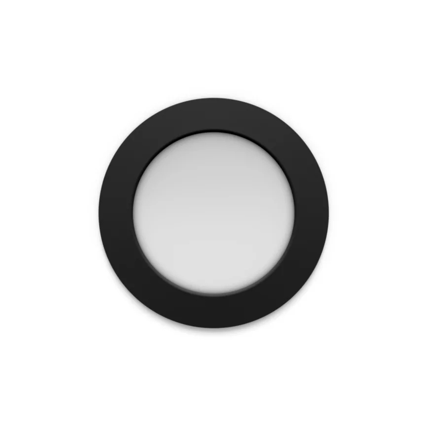 Philips - Set om 2 dimbara RGBW-LED infällda badrumsdownlights Hue SLIM LED/12W/230V 2000-6500K svart IP44