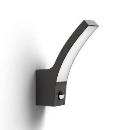 Philips - LED utomhusvägglampa med sensor LED/12W/230V 4000K IP44
