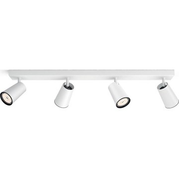 Philips - Spotbelysning 4xGU10/5,5W/230V