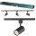 Philips - Spotlampa i skensystemet EASYLINK 3xGU10/7W/230V 1m svart
